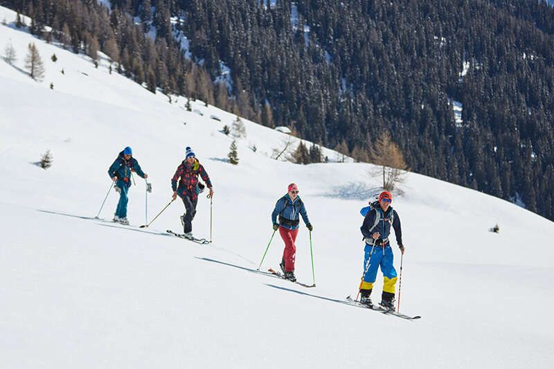 Ski tourers Kappl